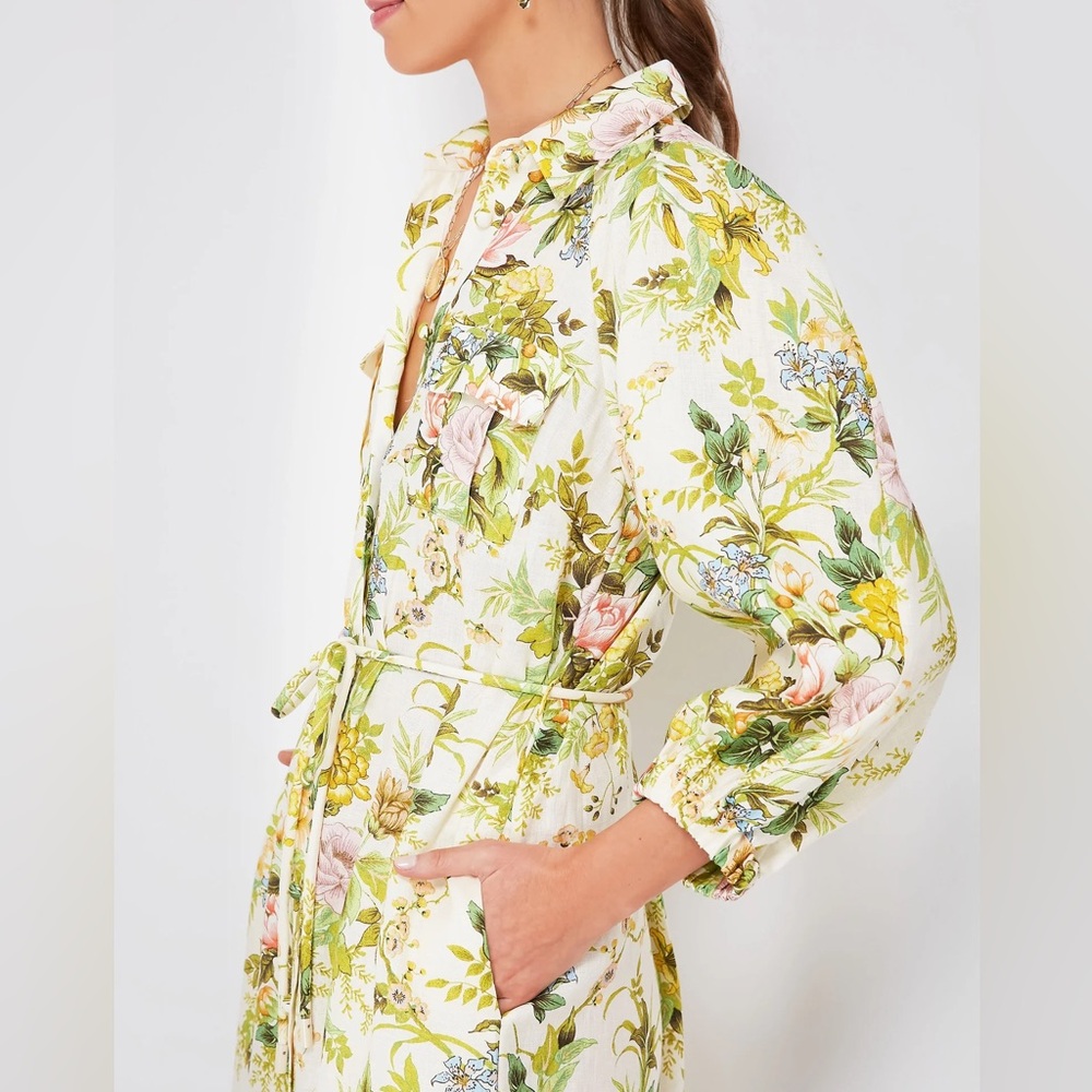 Alemais eden midi dress size 4